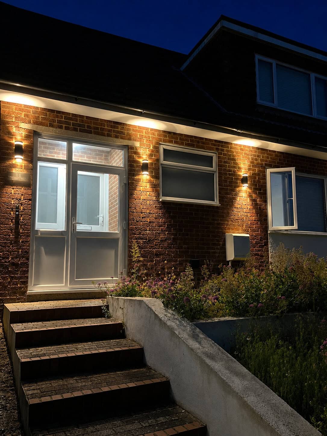 Kitchen lighting installed by an electrician in Hove