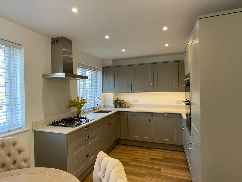 Kitchen lighting installation by BKA Electrical